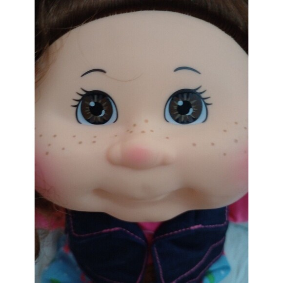 2015 / 2016 Cabbage Patch Kid Brown Hair Brown Eyes Female WCT-53K - Picture 10 of 13